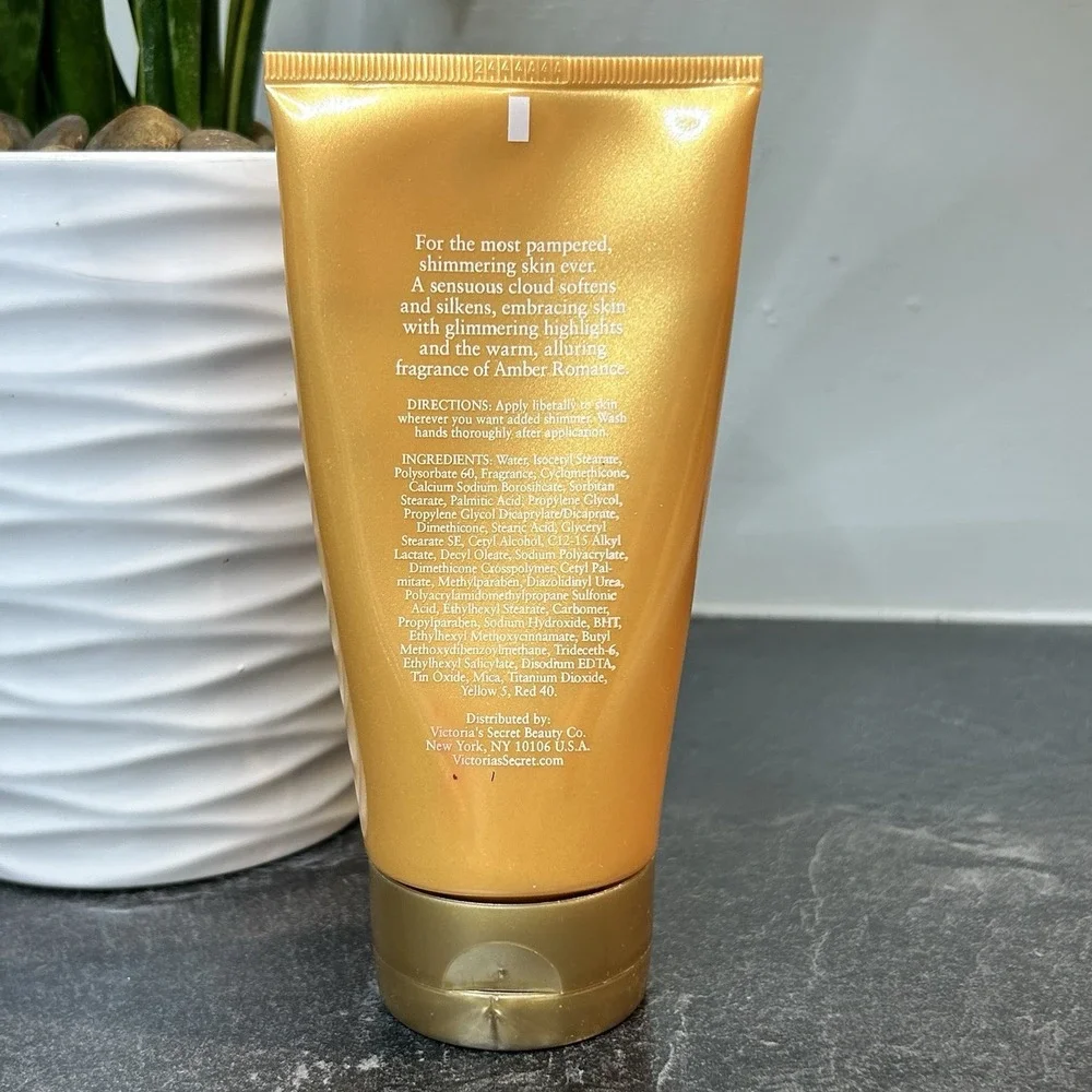 Victoria's Secret Garden Amber Romance Shimmer Body Lotion 5 oz‎ RARE